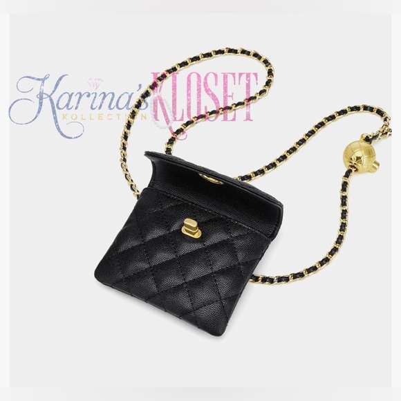 🌹Chic & Classy Woven Chain Waist Purse Pocket 🌹 - Picture 4 of 7